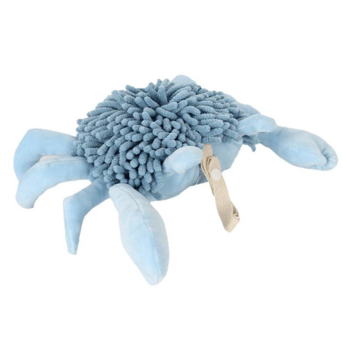 卡通動物雪尼爾擦手公仔二合一  康樂屋兒童加厚可愛掛式擦手巾