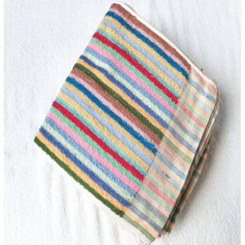 洗碗毛巾彩條小毛巾廚房抹布布擦桌布吸水耐髒擦手巾清潔巾擦臉巾