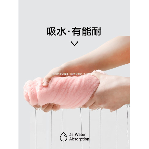 擦手巾掛式毛巾超強吸水厚不易髮臭廚房浴室擦手布帕可愛卡通
