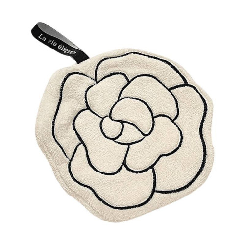 【小香風擦手巾】法式廚房、浴室吸水可掛式趣味擦手巾徜彰