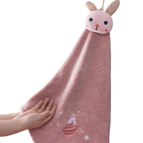 加厚卡通掛式超強吸水可愛擦手巾廚房衛生間家用搽手帕毛巾速乾 加厚卡通掛式超強吸水可愛擦手巾廚房衛生間家用搽手帕毛巾速乾