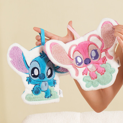 正版史迪仔擦手巾可掛式不髮臭可愛吸水不掉毛衛生間廚房用小毛巾