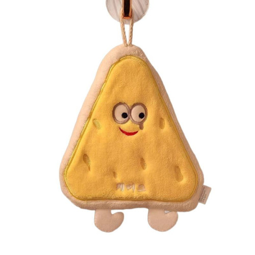 擦手巾浴室加厚可愛卡通衛生間小方巾廚房抹布擦手帕毛巾洗手掛式