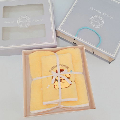 卡通刺綉禮盒套裝婚慶禮物庫洛米美樂蒂布丁狗結婚滿月伴手禮