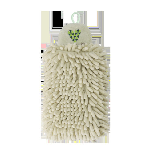 抖播雪尼爾擦手巾 廚房衛生間壁掛式毛巾吸水速乾擦手毛巾布