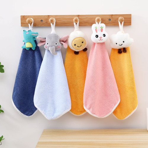 卡通兒童伴手禮品擦手巾掛式喜鋪廻禮節日滿月幼兒園可愛結婚廚房