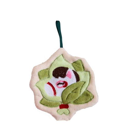 可愛擦手巾掛式吸水加厚衛生間擦手帕毛巾小方巾廚房抹布卡通速乾