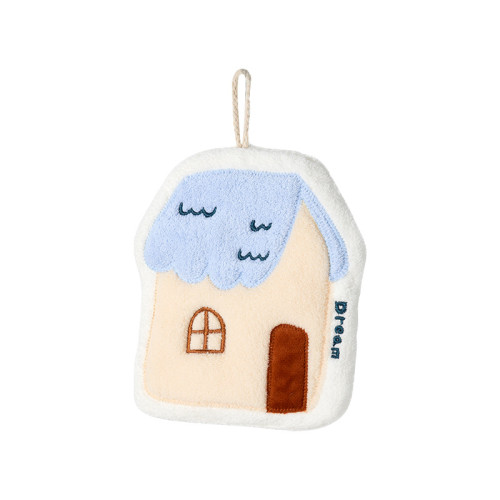 【新人立減5元】可愛擦手巾吸水掛式毛絨加厚擦手帕