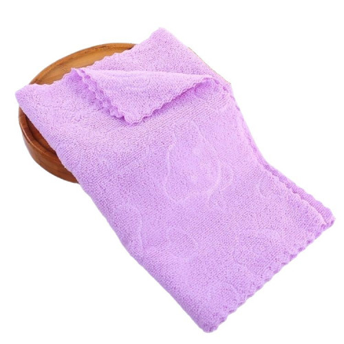 德強百貨經編壓花五彩毛巾男女通用家用洗臉巾不掉毛不變形加油站