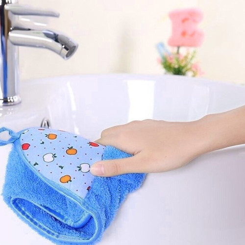 VLEN 擦手巾 珊瑚絨掛式清潔巾 去污吸水手巾 長38cm 寬28cm 5條 VLEN 擦手巾 珊瑚絨掛式清潔巾 去污吸水手巾 長38cm 寬28cm 5條
