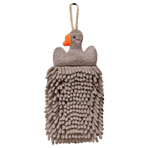 ♤雪尼爾擦手球掛式吸水加厚擦手巾兒童抹手毛巾可愛衛生間