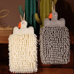 超可愛擦手球掛式超強吸水加厚擦手巾兒童抹手毛巾可愛衛生間廚房