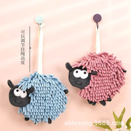 全新雪尼爾加厚吸水毛絨動物擦手巾康樂屋掛式卡通可愛擦手球公仔 全新雪尼爾加厚吸水毛絨動物擦手巾康樂屋掛式卡通可愛擦手球公仔