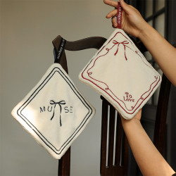 衛生間擦手巾掛式毛巾吸水不掉毛廚房洗手間速乾加厚高級感擦手帕