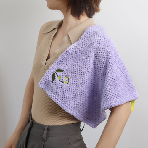 擦手巾 廚房小方巾吸水不掉毛廚房衛生間可掛式手帕擦手巾