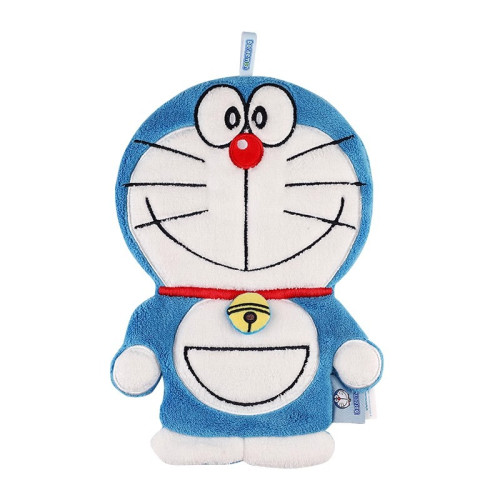 哆啦A夢正版擦手巾卡通加厚珊瑚絨吸水速乾學生可愛擦手毛巾手巾