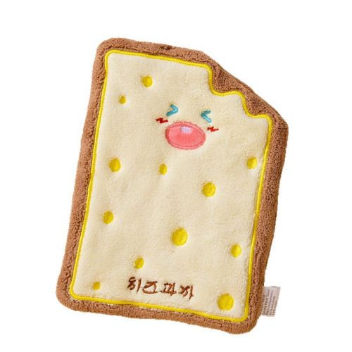 加厚款】卡通可愛掛式擦手巾吸水速乾抹手布衛生間廚房手帕兒童抹