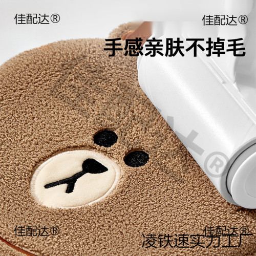 卡通掛式吸水不毛方巾家用廚房抹布速乾毛巾