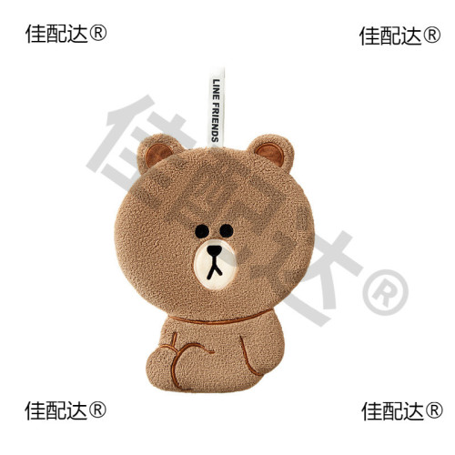 卡通掛式吸水不毛方巾家用廚房抹布速乾毛巾