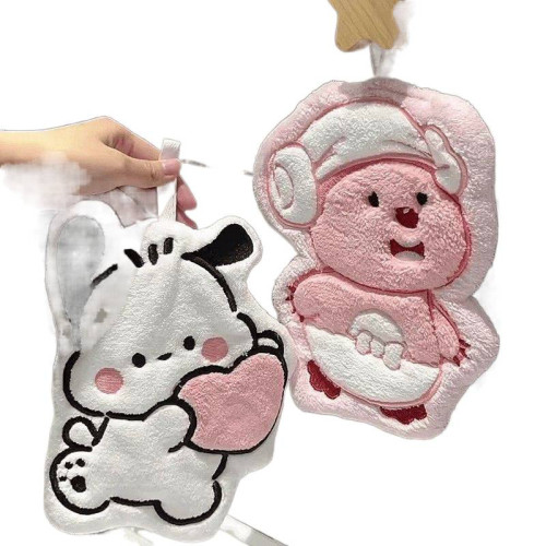 帕恰狗擦手毛巾掛式可愛吸水速乾加厚家用浴室毛巾廚房手帕抹布 帕恰狗擦手毛巾掛式可愛吸水速乾加厚家用浴室毛巾廚房手帕抹布