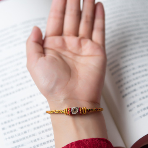 十二生肖八大守護神手鏈男女情侶禮物手工編織本命年兔馬龍雞手繩