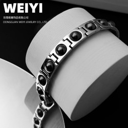 唯意 鍺鈦磁石MOMO抗疲勞能量手鏈日本促進睡眠防輻射純鍺鈦手環