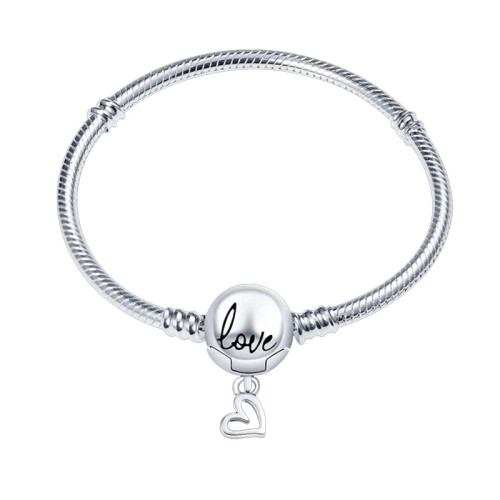 潘家同款銅鍍銀手鏈串珠925純銀素手鏈