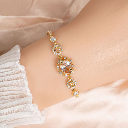 小衆時尚獨特個性潮流鋯石手鏈女輕奢百搭設計簡約高級感手飾