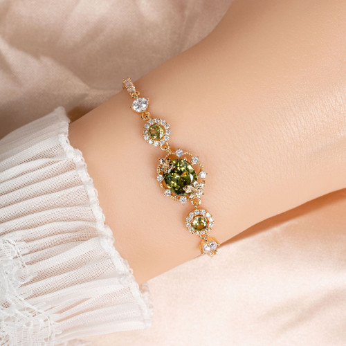 小衆時尚獨特個性潮流鋯石手鏈女輕奢百搭設計簡約高級感手飾