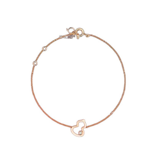 高版本精工版925銀女款風輕奢禮物白貝母瑪瑙V金麒麟葫蘆手鏈