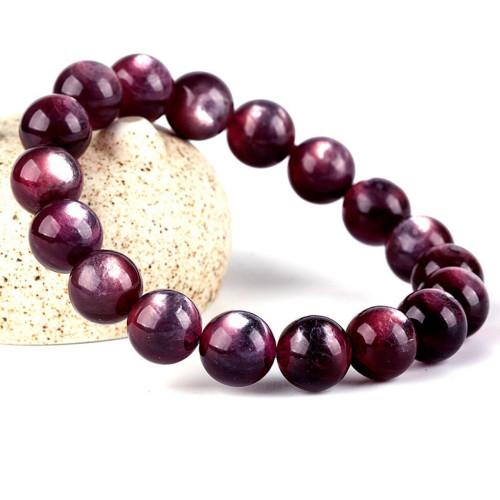 天然紫鋰雲母手串 紫葡萄色龍磷雲母手鏈水晶 貓眼紫鋰雲母 天然紫鋰雲母手串 紫葡萄色龍磷雲母手鏈水晶 貓眼紫鋰雲母