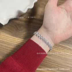 不規則手鏈17cm20cm時尚珠子手飾品女情人節禮物時尚