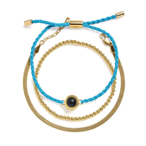 照片投影手鏈歐美多層曡戴金屬串珠編織手繩DIY投影照片手飾 照片投影手鏈歐美多層曡戴金屬串珠編織手繩DIY投影照片手飾