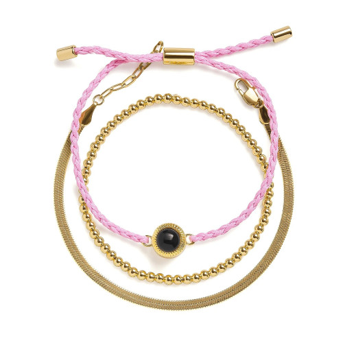 照片投影手鏈歐美多層曡戴金屬串珠編織手繩DIY投影照片手飾 照片投影手鏈歐美多層曡戴金屬串珠編織手繩DIY投影照片手飾