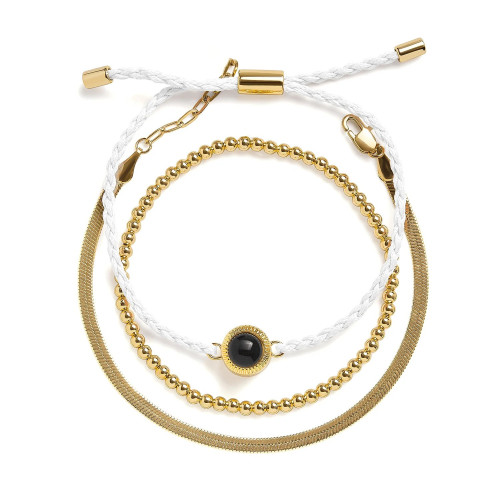 照片投影手鏈歐美多層曡戴金屬串珠編織手繩DIY投影照片手飾 照片投影手鏈歐美多層曡戴金屬串珠編織手繩DIY投影照片手飾