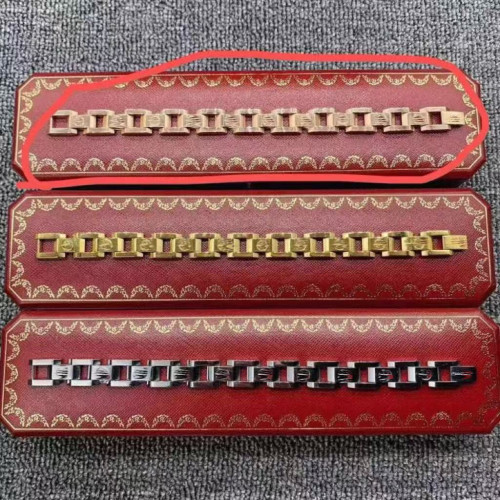 卡家經典爆款坦克鈦鋼手鏈簡約一字紋手環按釦飾品 卡家經典爆款坦克鈦鋼手鏈簡約一字紋手環按釦飾品