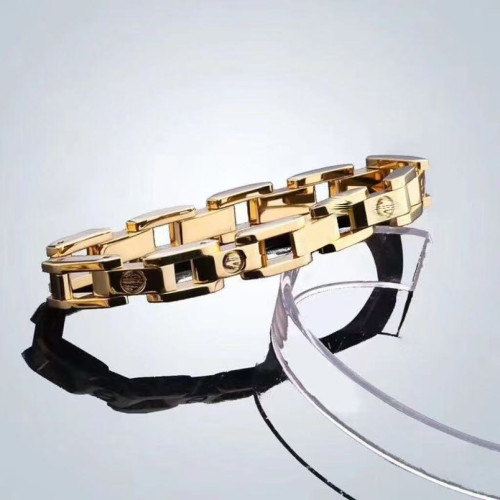 卡家經典爆款坦克鈦鋼手鏈簡約一字紋手環按釦飾品 卡家經典爆款坦克鈦鋼手鏈簡約一字紋手環按釦飾品