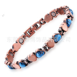 復古創意女士磁石手鏈 個性風潮手鐲