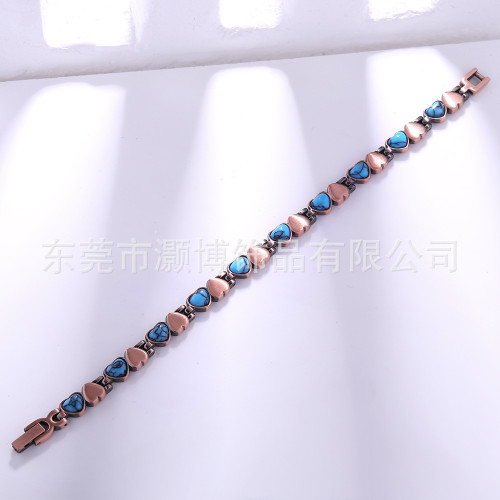 復古創意女士磁石手鏈 個性風潮手鐲