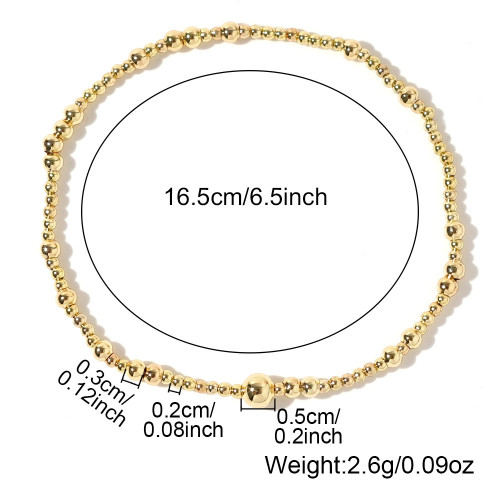 歐美風多層金珠手鏈女輕奢小衆設計感手飾高級感氣質百搭精緻飾品