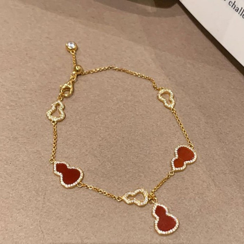 小紅書爆款白月光白貝母葫蘆手鏈2025新年福祿紅瑪瑙小葫蘆手飾品 小紅書爆款白月光白貝母葫蘆手鏈2025新年福祿紅瑪瑙小葫蘆手飾品