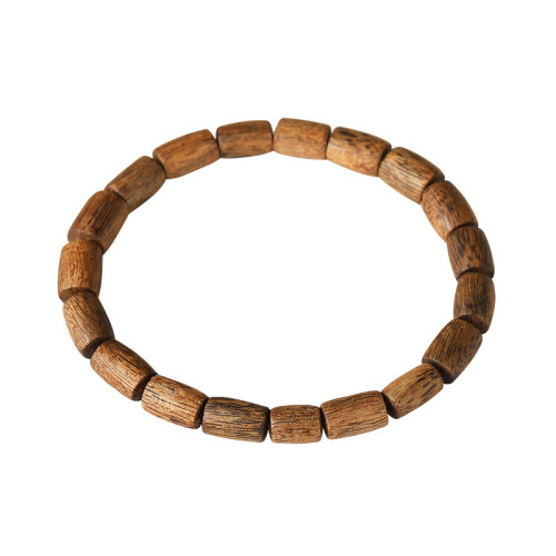 保真天然老料海南奇楠沉香桶珠手串男女款高油脂單圈多圈手鏈禮物