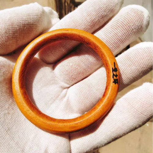 牛皮手環一生之環櫪木鞍革無拼接手鏈手鐲手工光滑可見水手飾