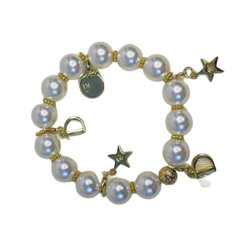 D家手機鏈DIY珍珠仙女手鏈愛心小蜜蜂CD五角星滿配全套禮盒珠子