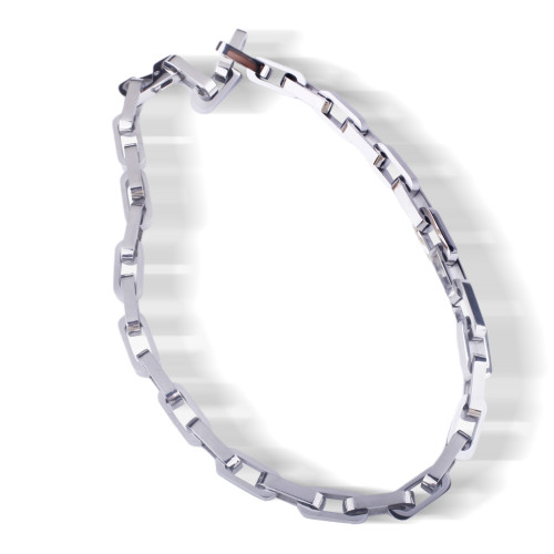 嘻哈ins鈦鋼潮流男女同款拼色組合不鏽鋼方形鎖淬火手鏈嘻哈風 嘻哈ins鈦鋼潮流男女同款拼色組合不鏽鋼方形鎖淬火手鏈嘻哈風