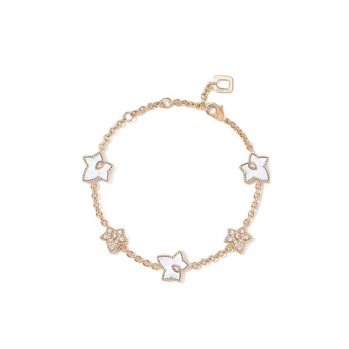 LOLA五角星手鏈女時尚百搭輕奢鑲鑽鍍綠瑪瑙白貝手飾批高級感 LOLA五角星手鏈女時尚百搭輕奢鑲鑽鍍綠瑪瑙白貝手飾批高級感