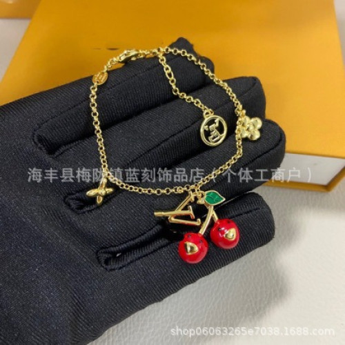 歐美時尚老花手鏈鑲嵌貝母瑪瑙琺瑯工藝手鏈暗黑系情侶手鏈