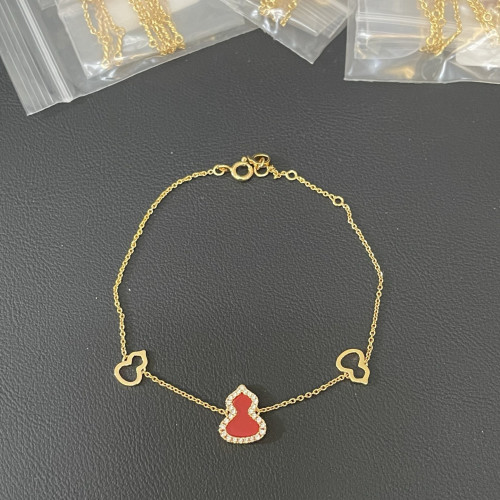 馬年本命年紅繩四葉草手鏈女小衆高級感小紅書爆款新年飾品