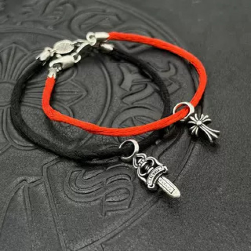 潮款泰銀十字架手繩鳶尾花掛墜轉運紅繩桃心手鏈本命年男女士手飾 潮款泰銀十字架手繩鳶尾花掛墜轉運紅繩桃心手鏈本命年男女士手飾