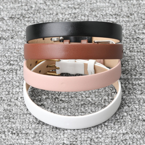 飾品真皮手鏈手環皮帶一條過黃金飾品手帶手環女款時尚手腕帶手錶